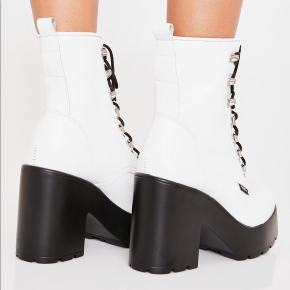 ROC Mission Hi-Shine boots in white! - Picture 6 of 8